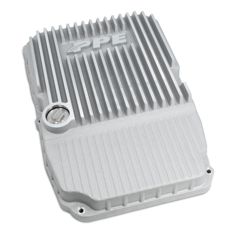 Universal w/ WA580, W5A580, NAG1 Transmission Heavy-Duty Cast Aluminum Transmission Pan Raw | Dirty Garage