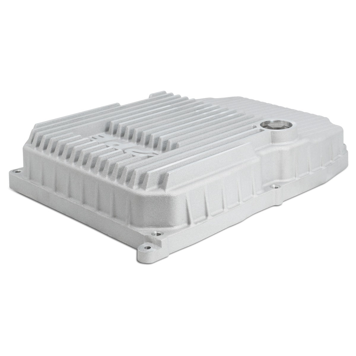 Universal w/ WA580, W5A580, NAG1 Transmission Heavy-Duty Cast Aluminum Transmission Pan Raw - View 6 | Dirty Garage