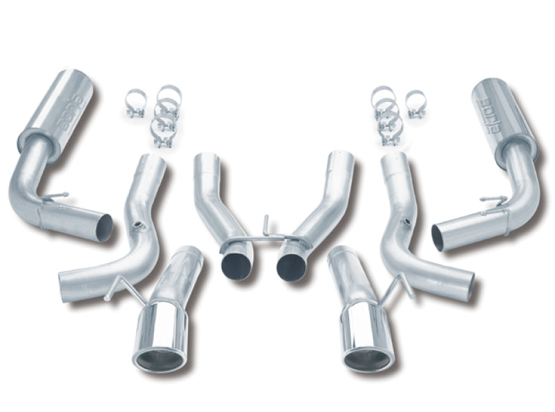 Borla 96-02 Viper GTS/R/T-10 Coupe/Convertible 2dr w/ 2.5in Inlets SS Catback Exhaust System - View 2 | Dirty Garage