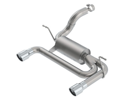 Borla 2018 Jeep Wrangler JL/JLU 3.6L 2DR/4DR ATAK SS Axle Back Exhaust w/3.5in Tips | Dirty Garage