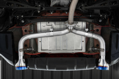 2022 Subaru BRZ Toyota GR86 2.4L 2.5" Dual Split Rear Exit Exhaust w 5" Burnt Tips - View 2 | Dirty Garage