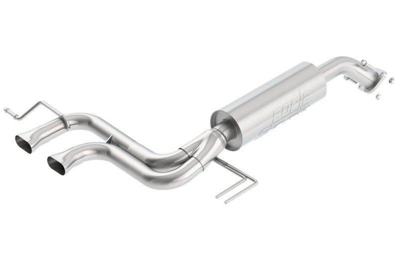 Borla 12-14 Veloster 1.6L AT/MT FWD 2dr 2.25in No Tips SS Exhaust (rear section only) - View 2 | Dirty Garage