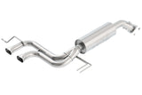 Borla 12-14 Veloster 1.6L AT/MT FWD 2dr 2.25in No Tips SS Exhaust (rear section only) - View 2 | Dirty Garage