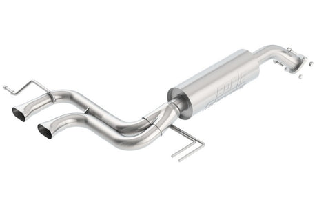 Borla 12-14 Veloster 1.6L AT/MT FWD 2dr 2.25in No Tips SS Exhaust (rear section only) - View 2 | Dirty Garage