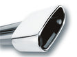 Borla 2.5in Inlet 6.69in x 3in Rectangular Rolled Angle Cut Single Inlet x 5.63in Long Exhaust Tip | Dirty Garage