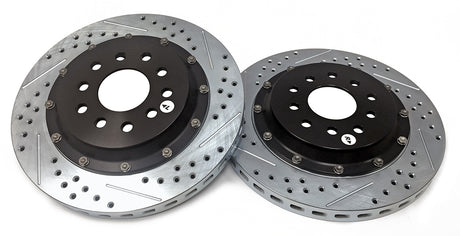1988-1996 Chevrolet Corvette Brake Kit 2pc Brake Brake Kit - View 3 | Dirty Garage