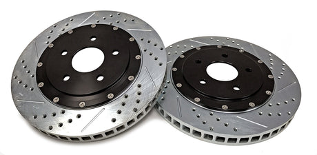 2006-2009 Cadillac XLR V Brake Kit 2pc Brake Kit - View 2 | Dirty Garage