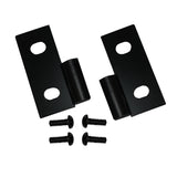 Rugged Ridge 76-06 Jeep CJ / Jeep Wrangler Black Lower Door Hinge Brackets | Dirty Garage