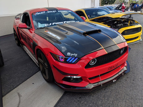 2015-2017 Mustang Dynamic DRL RGB+A Upgrade Kit w/ Halo Kit ColorSHIFT - View 3 | Dirty Garage