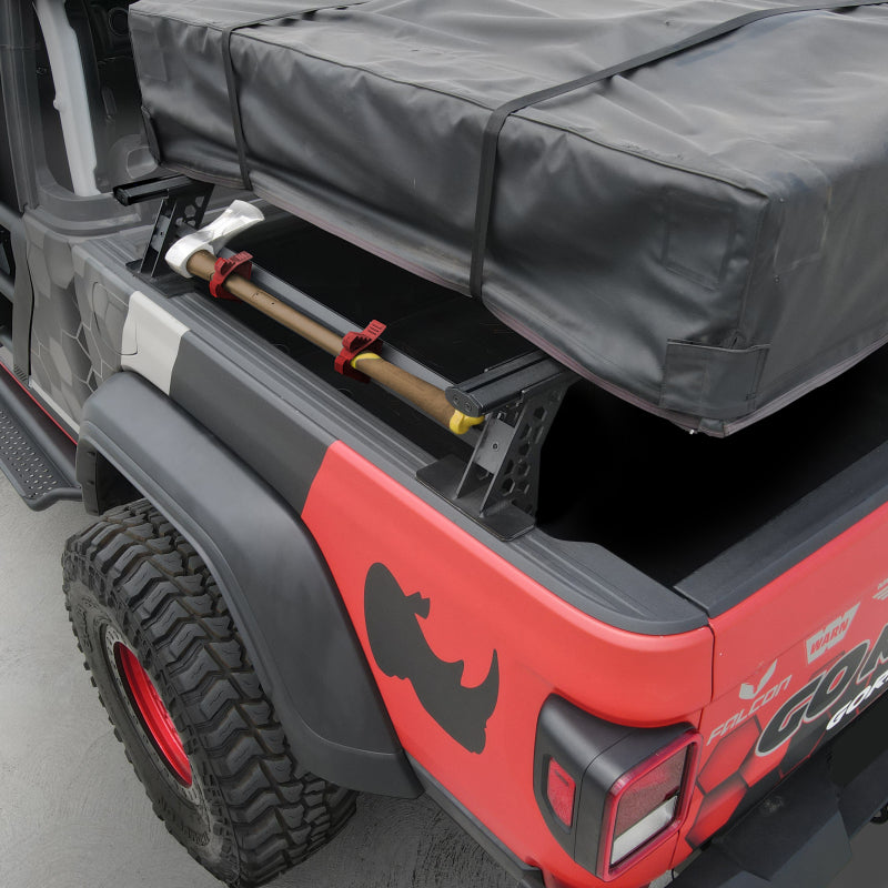 Go Rhino Universal XRS 37 3/4 Cross Rail Accessory Set - Tex. Black - View 7 | Dirty Garage