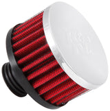 Universal .5in Flange ID x 3in OD x 3.25in H Rubber Base Crankcase Vent Filter | Dirty Garage
