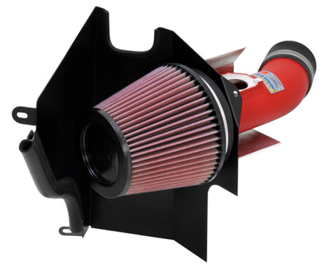 2002-2007 WRX/STi Wrinkle Red Typhoon Short Ram Intake | Dirty Garage