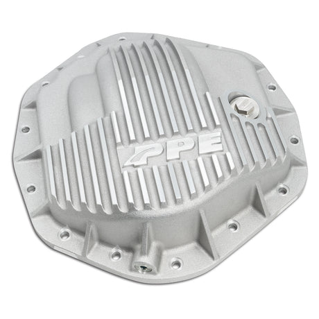 Universal Heavy Duty Cast Aluminum Rear Differential Cover 2500/3500 HD Raw Silver - View 3 | Dirty Garage