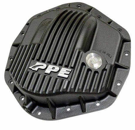 Universal Heavy Duty Cast Aluminum Rear Differential Cover 2500/3500 HD Black | Dirty Garage