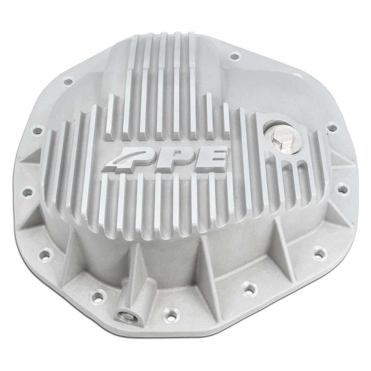 Universal HD 6.4L/6.7L 11.5 Inch /11.8 Inch -14 Heavy-Duty Cast Aluminum Rear Differential Cover Raw | Dirty Garage
