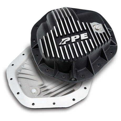 Universal HD 6.4L/6.7L 11.5 Inch /11.8 Inch -14 Heavy-Duty Cast Aluminum Rear Differential Cover Brushed | Dirty Garage
