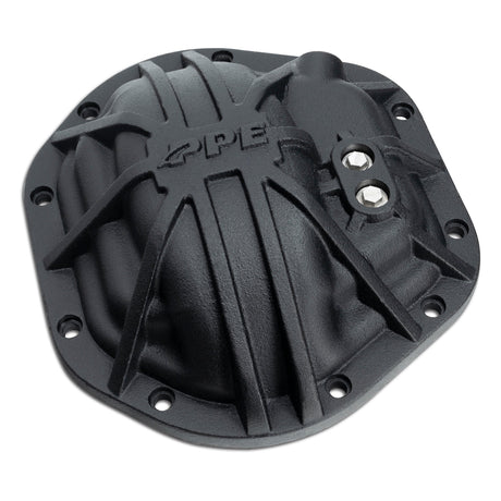 2007-2018 Jeep Wrangler Dana-44 Cast Nodular Iron Rear Differential Cover Black - View 2 | Dirty Garage