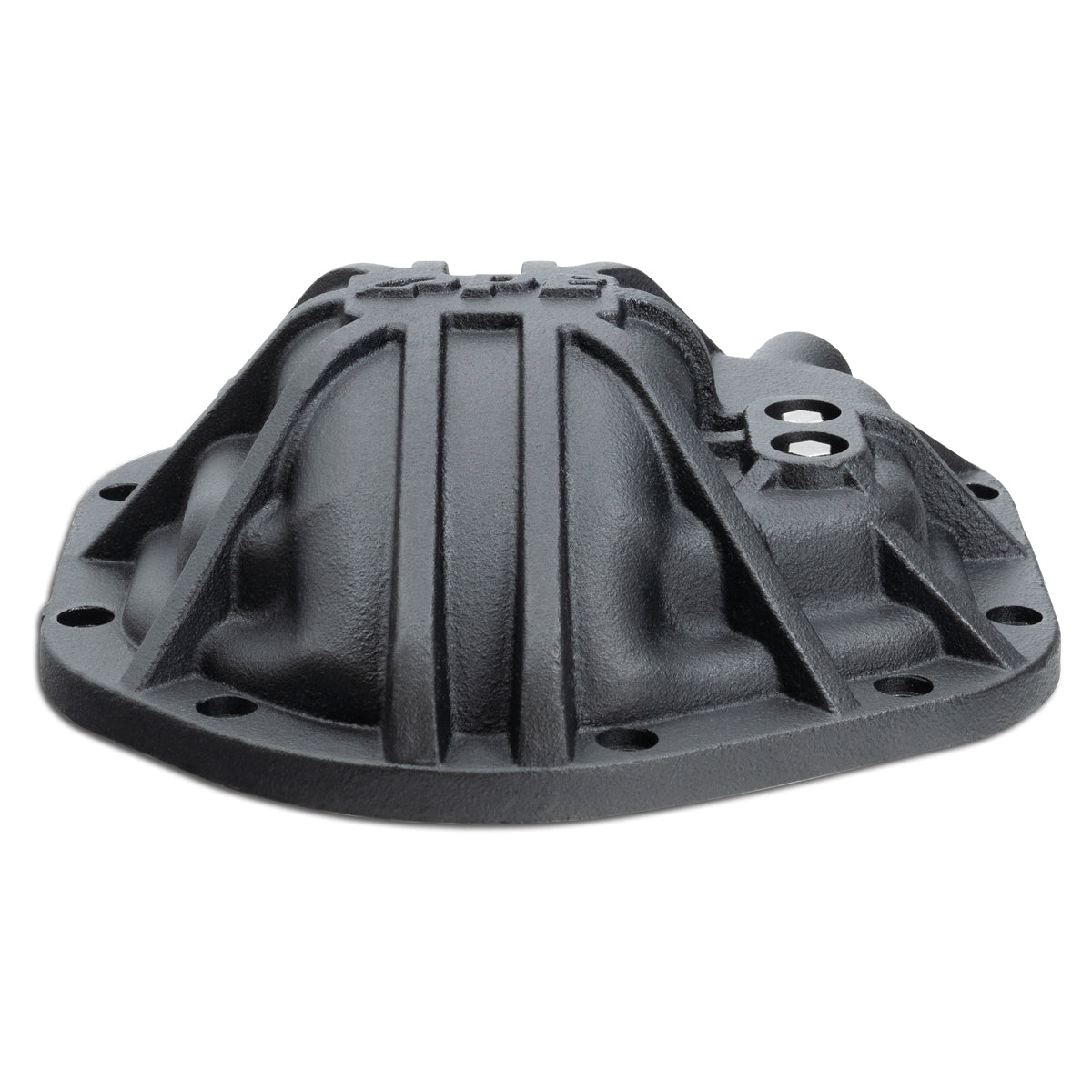2007-2018 Jeep Wrangler Dana-44 Cast Nodular Iron Rear Differential Cover Black - View 3 | Dirty Garage