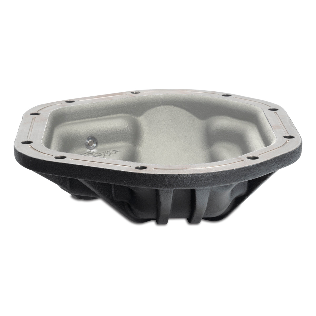 2007-2018 Jeep Wrangler Dana-44 Cast Nodular Iron Rear Differential Cover Black - View 4 | Dirty Garage
