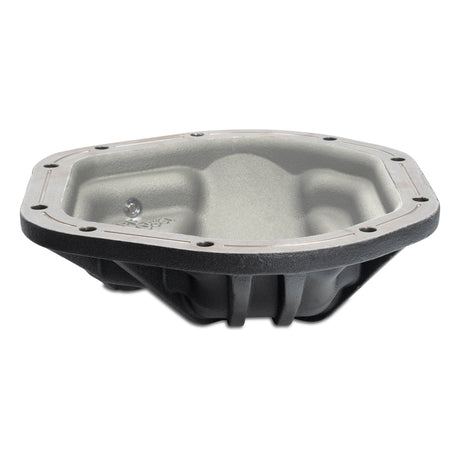 2007-2018 Jeep Wrangler Dana-44 Cast Nodular Iron Rear Differential Cover Black - View 4 | Dirty Garage