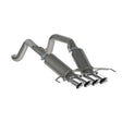 2014-2019 Corvette V8 6.2L 3" T304 Dual Cat Back 4" Quad Dual Wall Tips | Dirty Garage