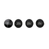 Universal Car Black and Chrome Wheel Cap | Dirty Garage