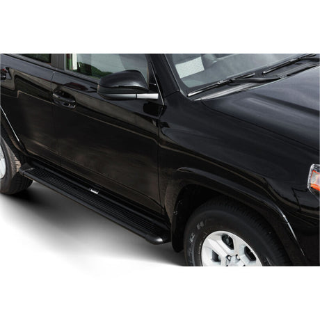 Universal Sure-Grip Series 72" Black Aluminum Running Boards - View 5 | Dirty Garage