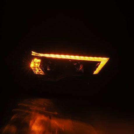 2014-2020 4Runner Pro-Series LED Projector Alpha-Black Headlights Sequential Signal DRL - View 3 | Dirty Garage