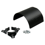 Universal Aluminum Air Filter Heat Shield 3.50 Black - View 2 | Dirty Garage