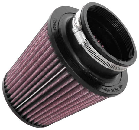 Universal Clamp-On Air Filter 4in FLG/6-1/2in B/4-1/2in T/6in H - View 2 | Dirty Garage