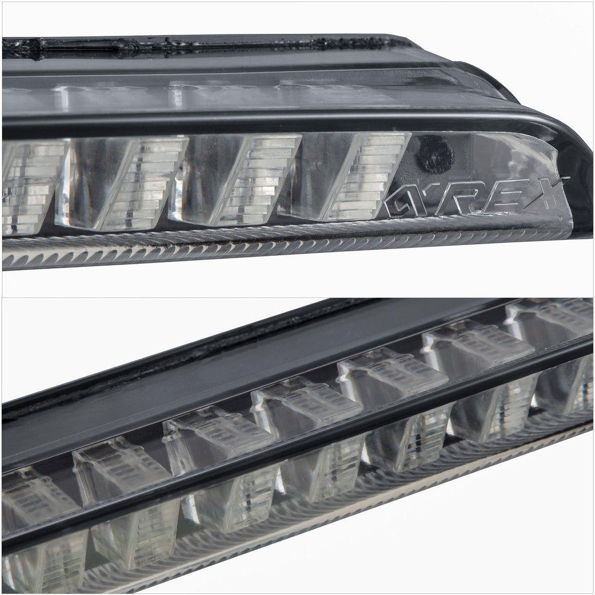 AlphaRex NOVA-Series Prismatic LED third brake light in Black for 2025-2026 Toyota 4Runner, detail view