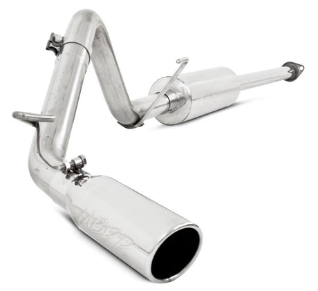 2005-2013 Tacoma 4.0L EC CC Cat Back Single Exit Aluminized Exhaust | Dirty Garage