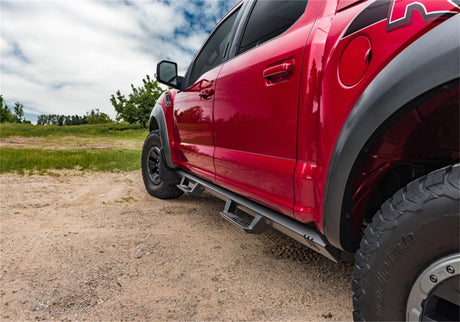 2019-2021 Wrangler JT 4-Door Truck Textured Black Cab Length EPYX Steps - View 2 | Dirty Garage