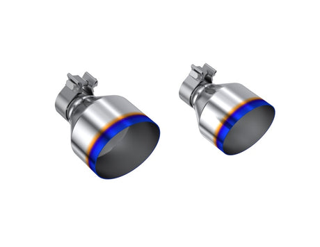 MBRP T304 SS Burnt End Tip 2.125inID, 5inOD Out, 7.25in Length, Pair 17-25 BRZ / GR86 | Dirty Garage