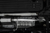 2021-2024 Superduty Powerboost Hybrid 3" Single Side Exit T304 - View 4 | Dirty Garage