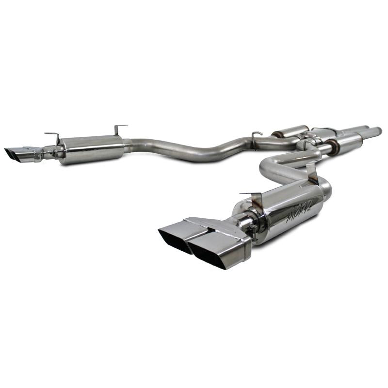2008-2011 Dodge Challenger SRT8 6.1L Hemi T304 Cat Back Dual Split Rear | Dirty Garage