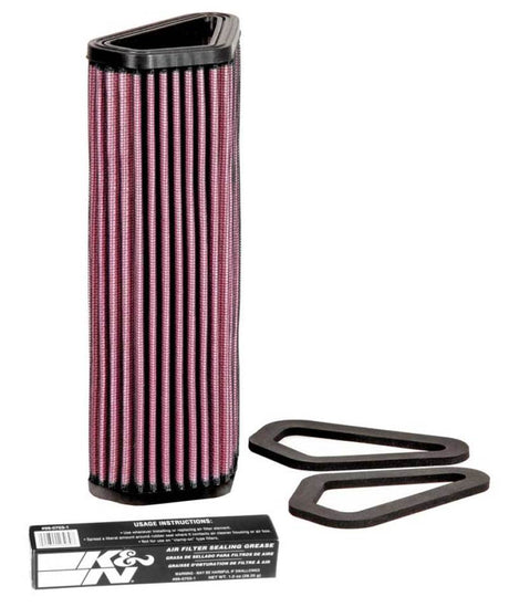 2007-2012 Ducati 1098/1098S/1098R/848 848/1198S/Streetfighter/848 Evo/Diavel Replacement Air Filter - View 2 | Dirty Garage