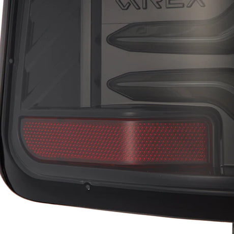 2025 Ram 1500 Luxx-Series LED Tail Lights Alpha Black - View 4 | Dirty Garage