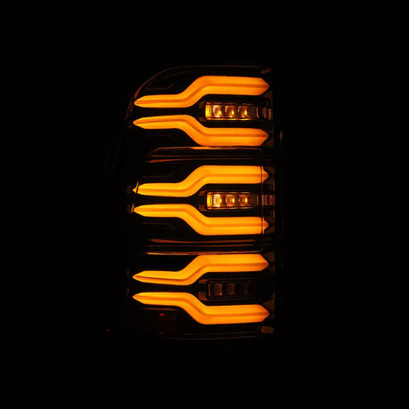 2025 Ram 1500 Luxx-Series LED Tail Lights Alpha Black - View 7 | Dirty Garage