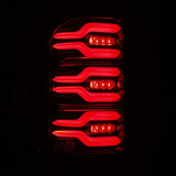 2025 Ram 1500 Luxx-Series LED Tail Lights Alpha Black - View 8 | Dirty Garage