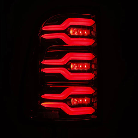 2025 Ram 1500 Luxx-Series LED Tail Lights Alpha Black - View 8 | Dirty Garage