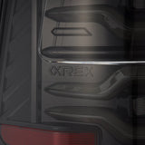 2025 Ram 1500 Luxx-Series LED Tail Lights Alpha Black - View 3 | Dirty Garage