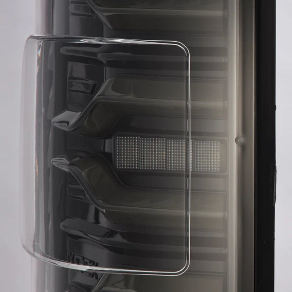 2025 Ram 1500 Luxx-Series LED Tail Lights Alpha Black - View 5 | Dirty Garage