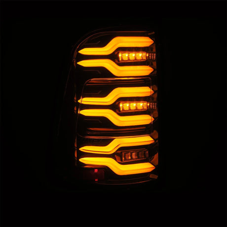 2025-2026 Ram 1500 & HD Luxx-Series LED Tail Lights Black - View 2 | Dirty Garage