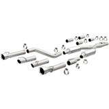 2015-2023 Charger 409 Stainless Steel Polished 3in Quad Tips Cat Back Exhaust | Dirty Garage