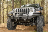 Rugged Ridge HD Bumper Full Width Front 07-18 Jeep Wrangler JK 18-20 Jeep Wrangler JL 2020 JT - View 2 | Dirty Garage