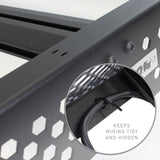 Go Rhino 19-23 Chevrolet/GMC Silverado/Sierra 1500 CC Ceros Low Profile Roof Rack - Tex. Blk - View 3 | Dirty Garage