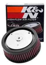 Universal Replacement Air Filter 5.5in Top OD x 6in Base OD x 2.313in H for Harley Davidson - View 2 | Dirty Garage