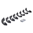 Go Rhino 07-21 Toyota Tundra DC/CC 4DR Mounting Brackets(V-Series V3/RB10 Slim/RB20 Slim) - Tex. Blk | Dirty Garage