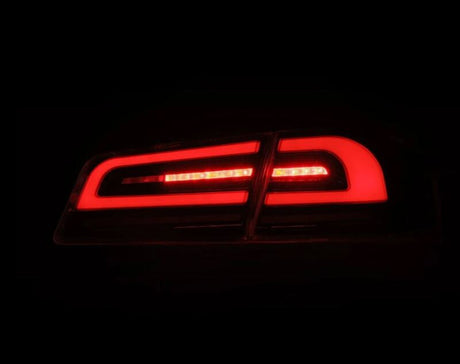 2012-2021 Model S Luxx-Series LED Tail Lights Black Red - View 5 | Dirty Garage